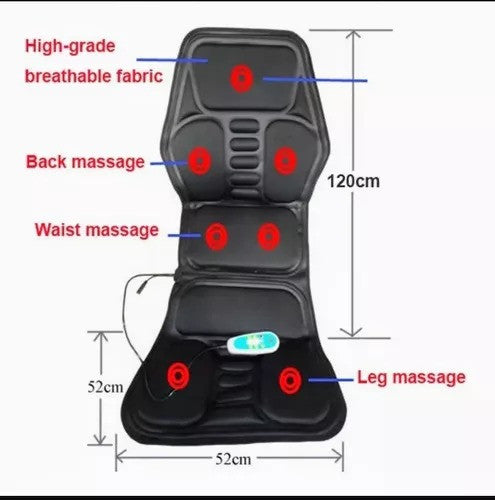 Silla Masajeadora con Regulador 110V - Cojin