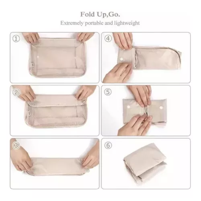 Set Organizador de Viaje 8 Piezas