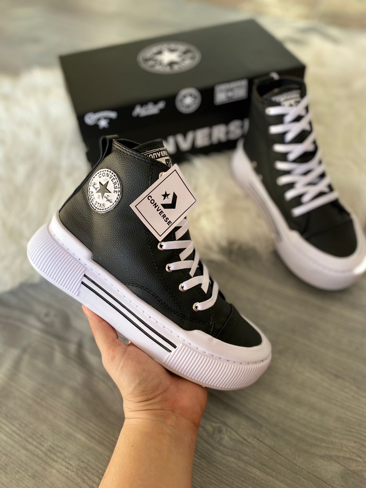 Zapato Bota Converse All Star Mujer
