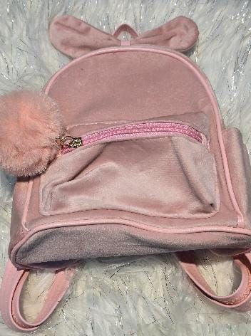 Bolso Gamuza Fondo completo Pom Pom Peluche