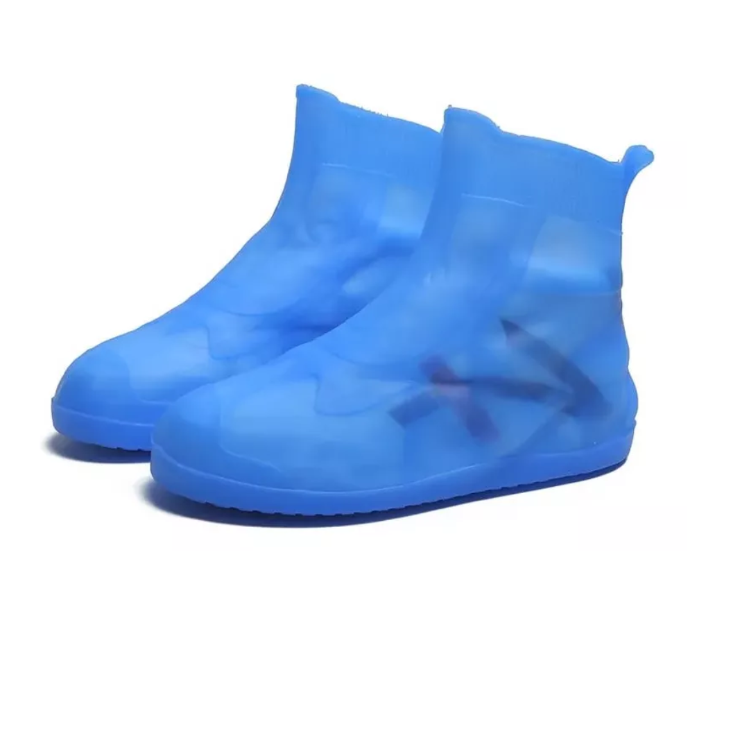 Zapatones Para Lluvia Suela Gruesa Impermeable - Funda Zapatos