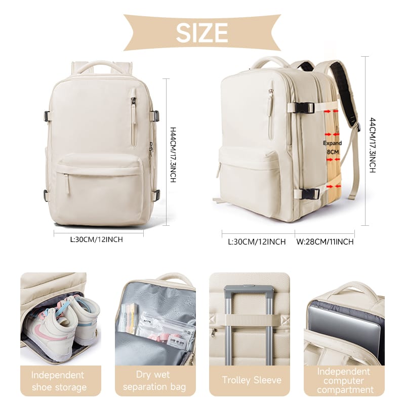 Morral Expandible - Maletín Impermeable Expandible