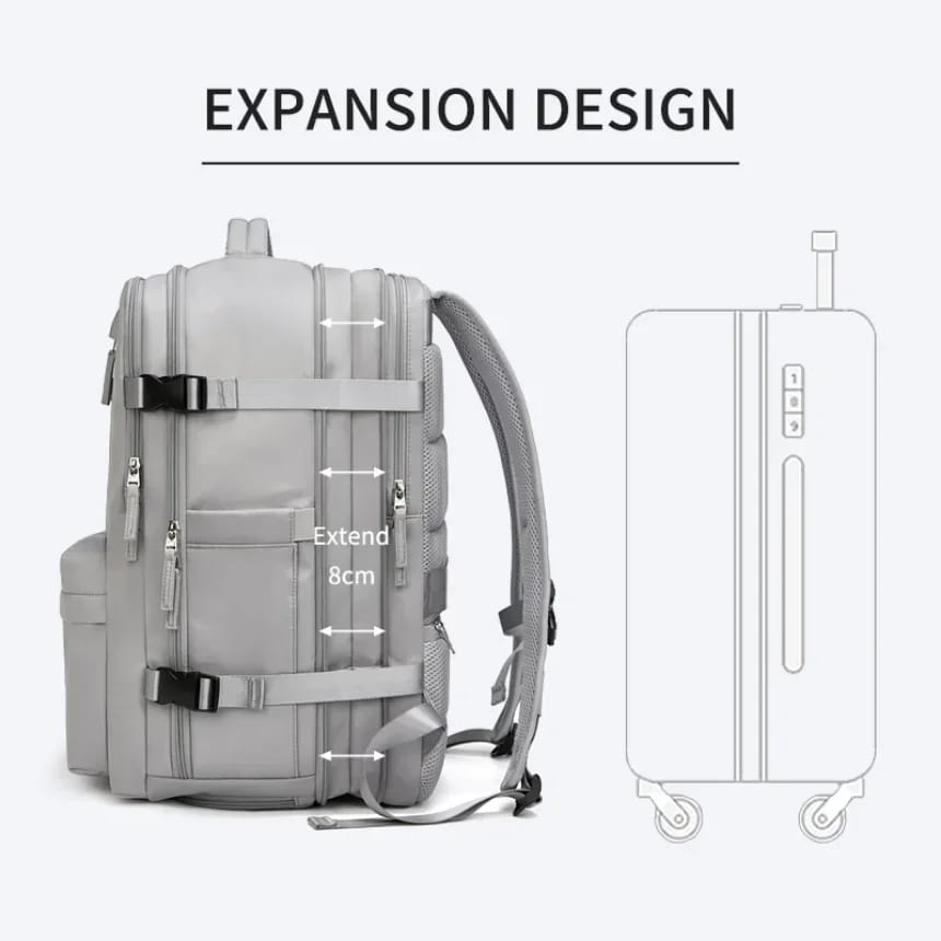 Morral Expandible - Maletín Impermeable Expandible