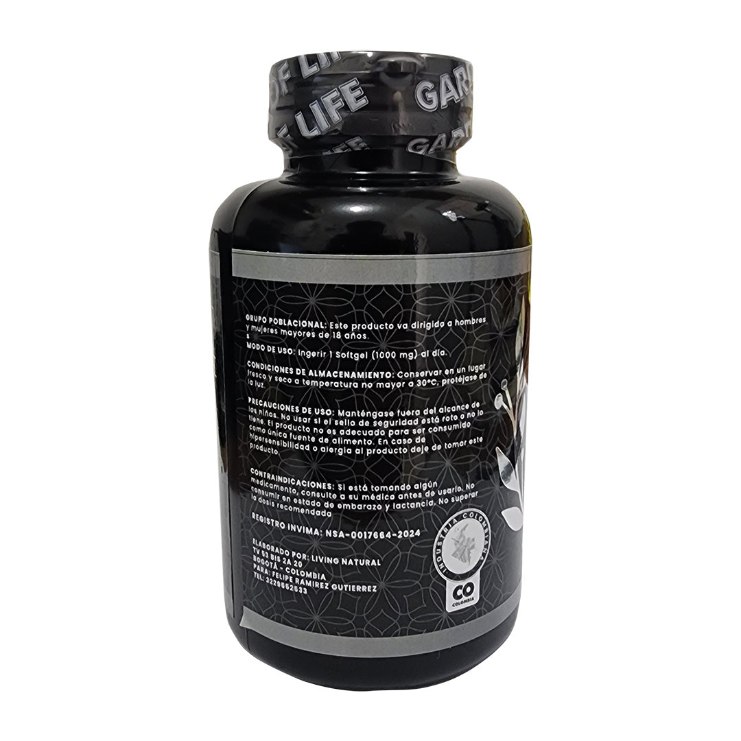 Biotina 1000mg x 100 Cápsulas Gel Suave