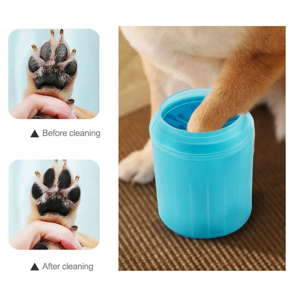 Limpiador Patas Sucias Mascota Talla M Perro Gato