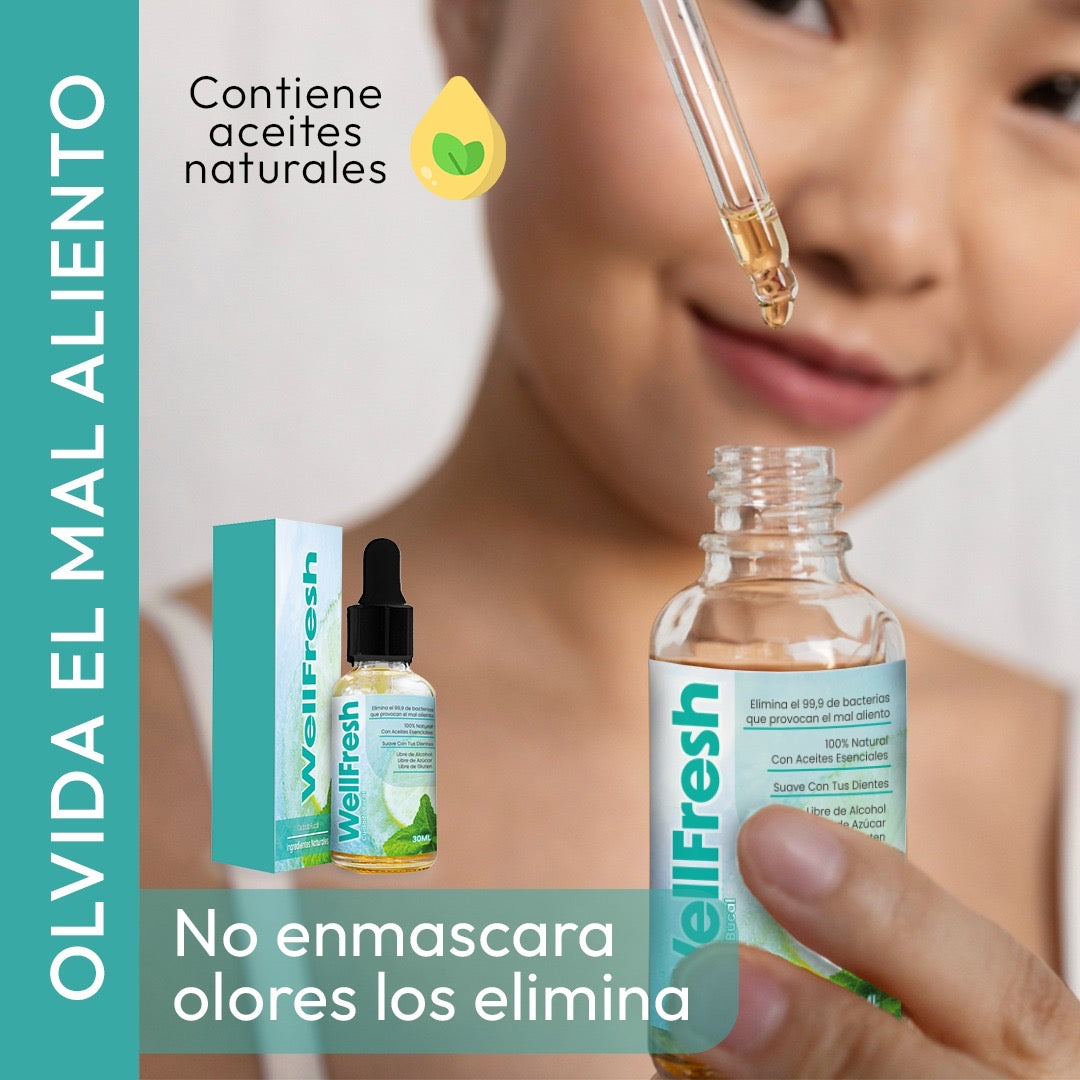 WellFresh Elimina el Mal Aliento