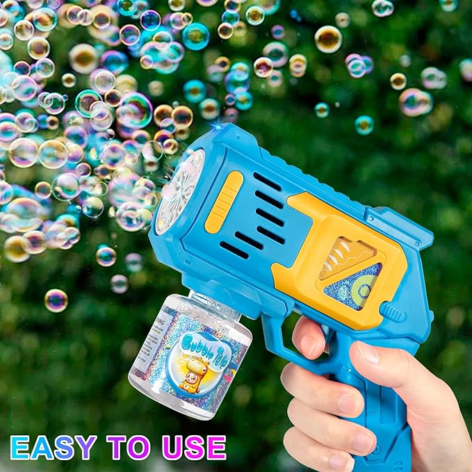 Pistola de Burbujas con luz LED