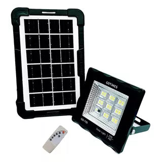 Lampara con Panel Solar 100 W