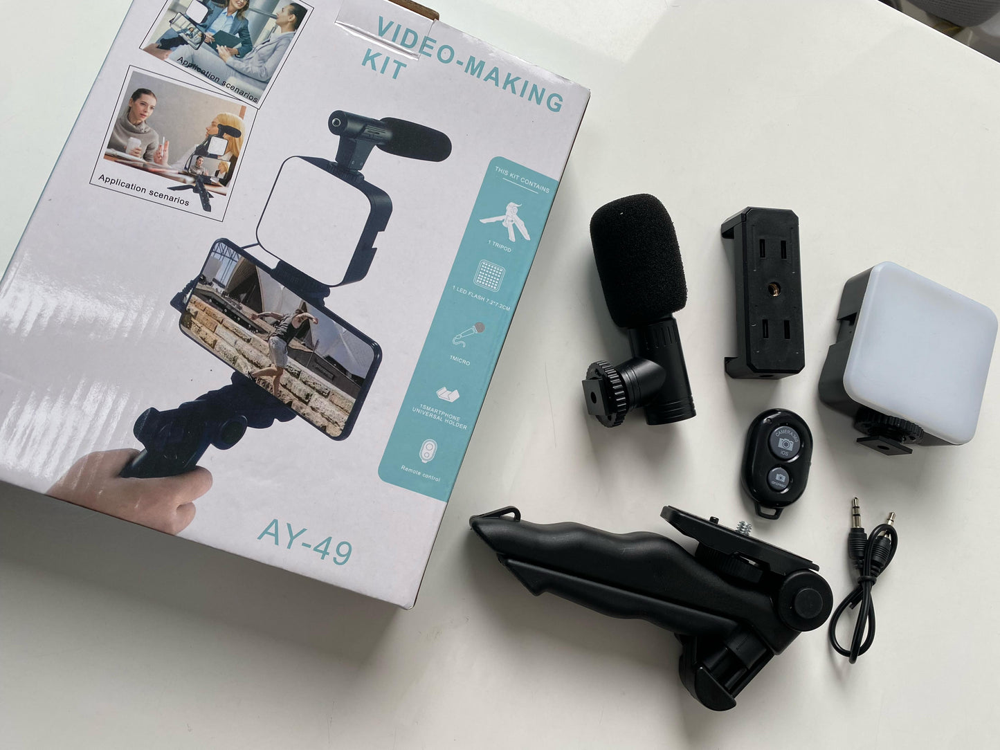 Tripode Kit para fotos y videos