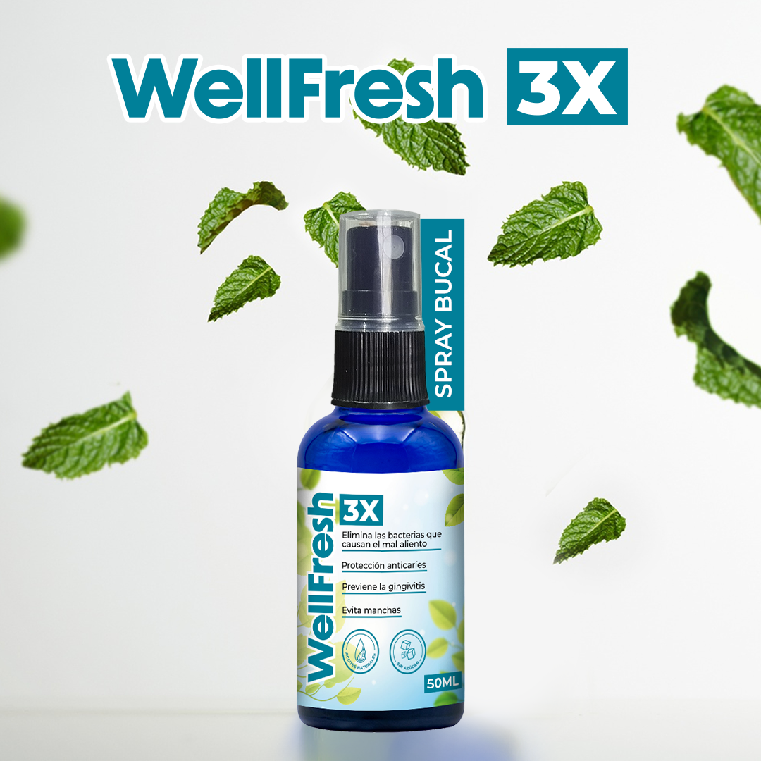 WellFresh 3X NUEVA presentación 50ml