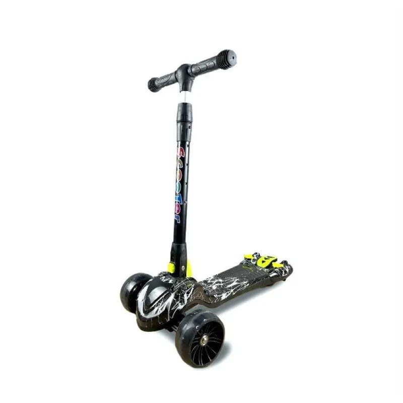 Patineta Scooter TV Lanza Humo, Luces y Sonido Musical Tres Ruedas