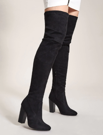 Botas Largas Tacón 5 y Medio