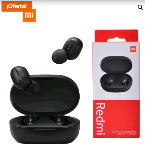 Auricular Inalámbrico Xiaomi Redmi Airdots Rojas