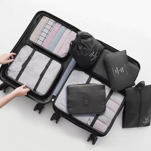 Set Organizador de Viaje 8 Piezas