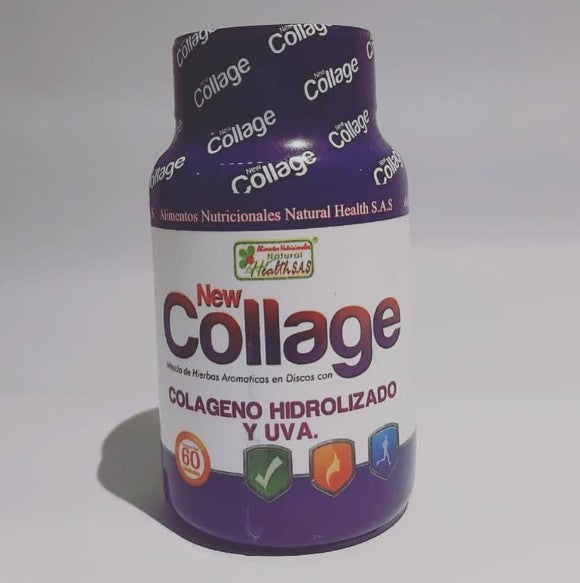 Colágeno y Uva x 60 Unidades - New Collage