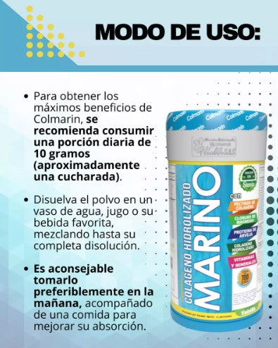 Colmarin Colágeno Hidrolizado Marino x 700g