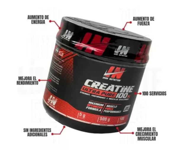 Creatina Ultra Pure 100 Iron