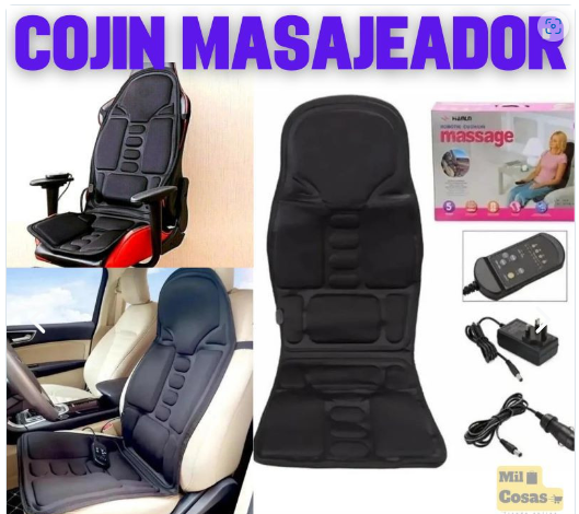 Silla Masajeadora con Regulador 110V - Cojin