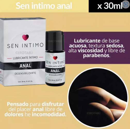 Lubricante Desensibilizante Anal 30ml