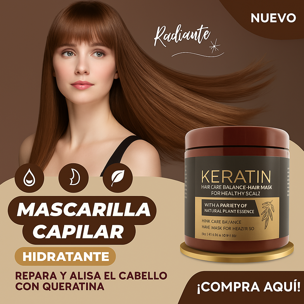 Keratin Hidratante Alisador x 1000 ml