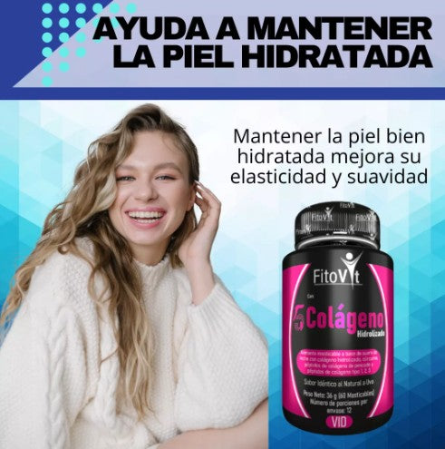 5 Colágenos x 60 Capsulas FITOVIT