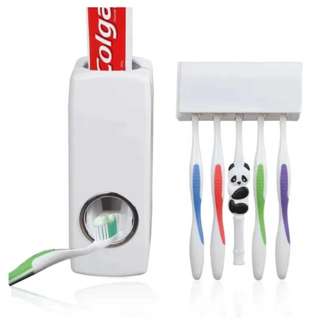 Dispensador De Crema Dental + soporte