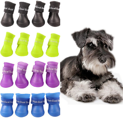 Zapatos en Silicona Perros Talla S - Mascotas
