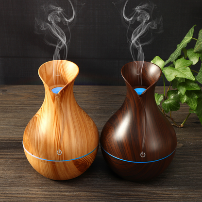 Humidificador Difusor Aroma Pebetero LED