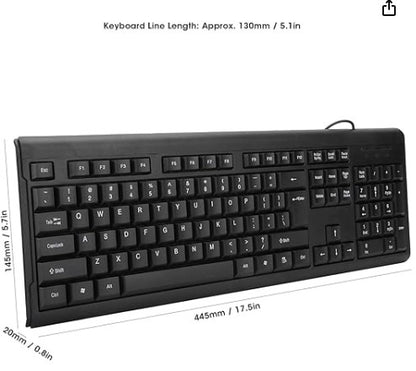 Teclado Cable USB JX-560, Numérico con la Letra Ñ