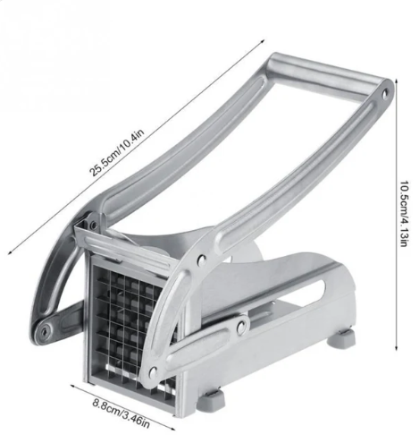 Cortador Manual de Papas Acero Inoxidable - Papas a la francesa