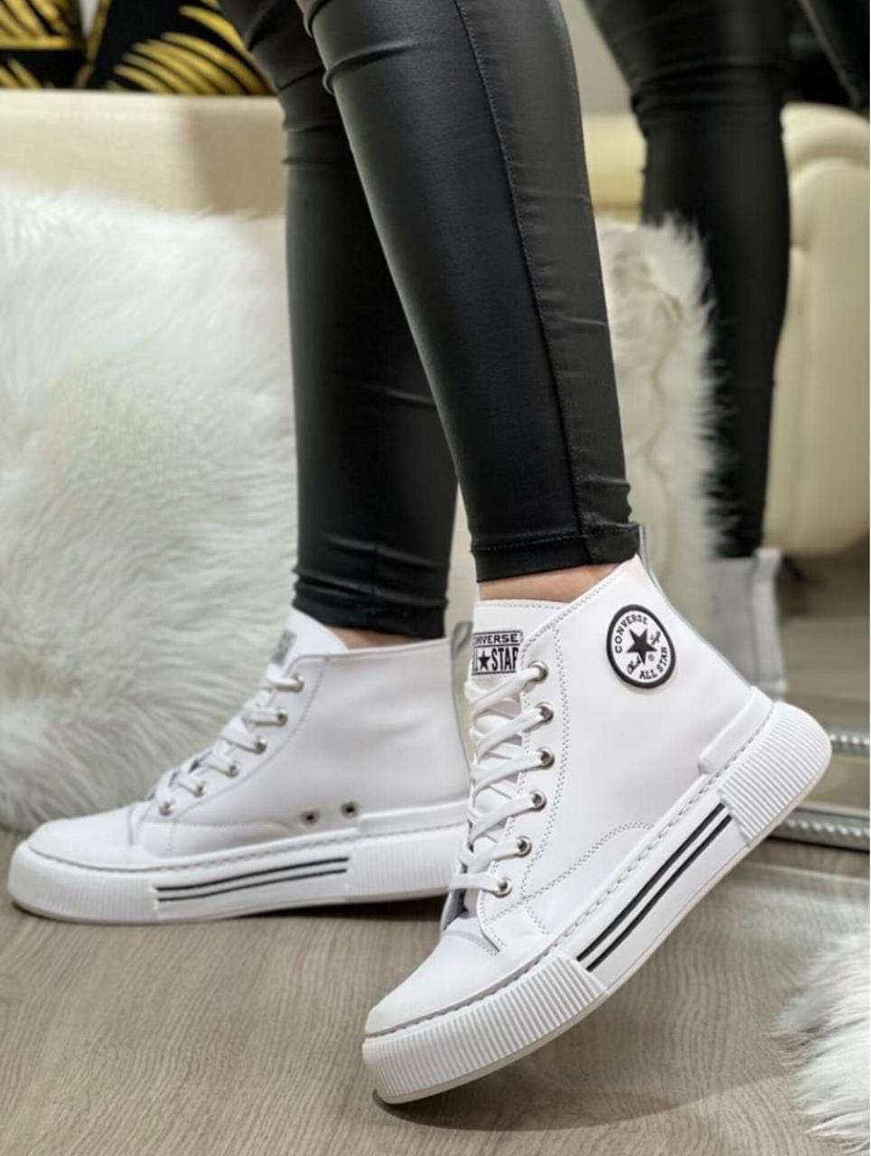 Zapato Bota Converse All Star Mujer