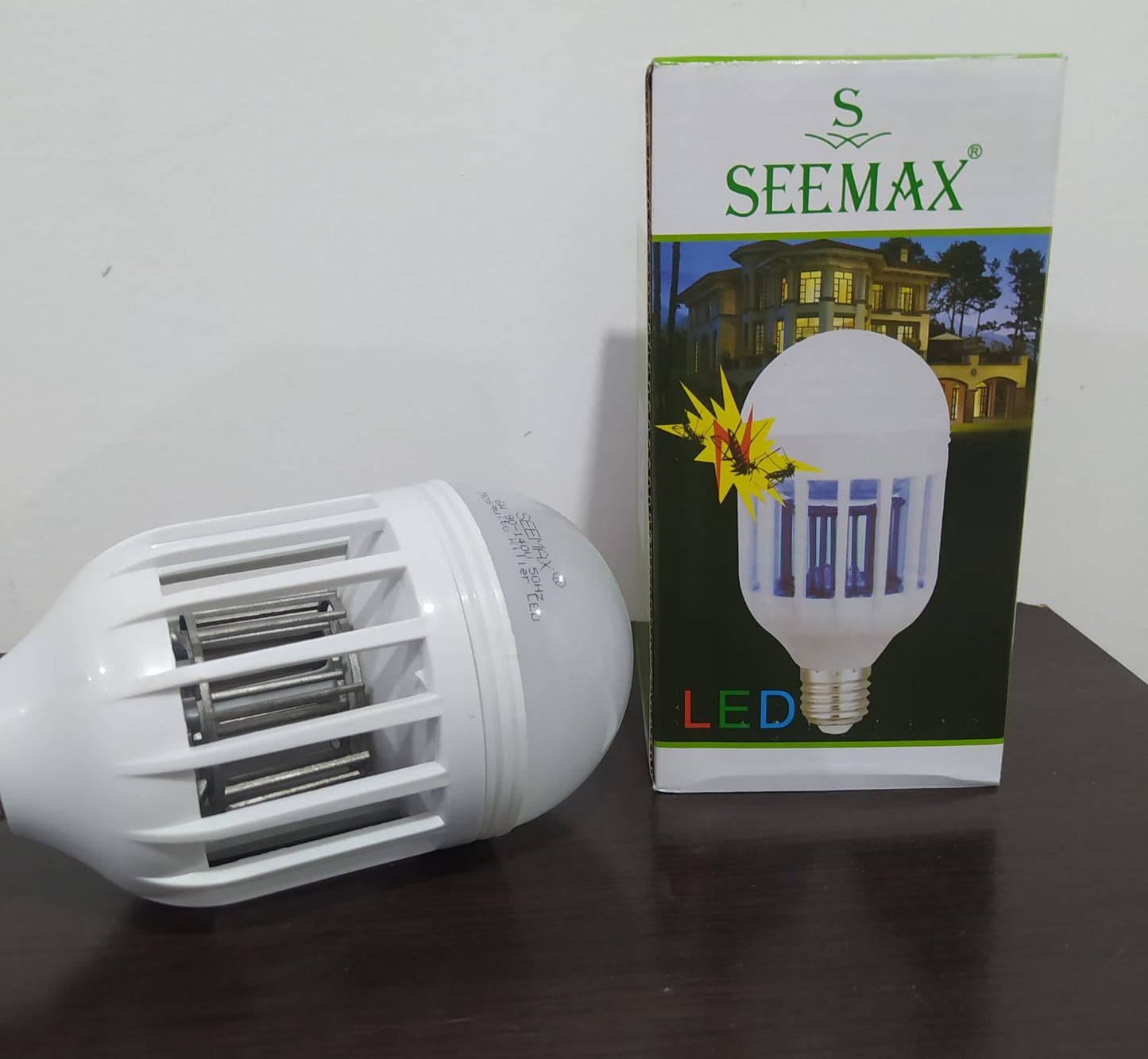 Bombillo Mata Mosquitos Zancudos Moscas Lampara Led 6w X 3 Unidades