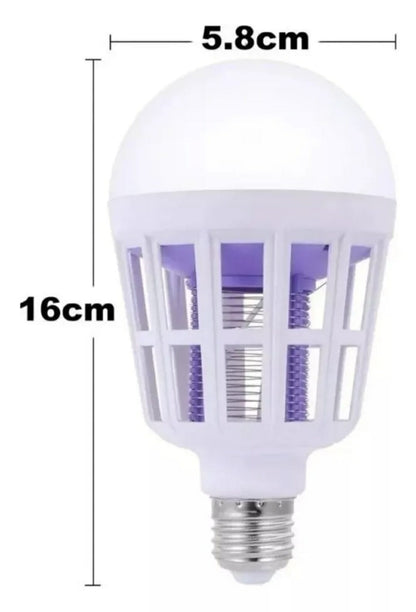 Bombillo Mata Mosquitos Zancudos Moscas Lampara Led 6w X 3 Unidades