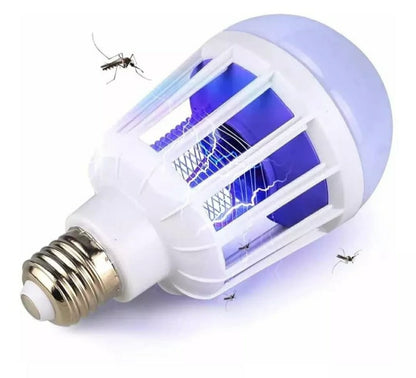 Bombillo Mata Mosquitos Zancudos Moscas Lampara Led 6w X 3 Unidades