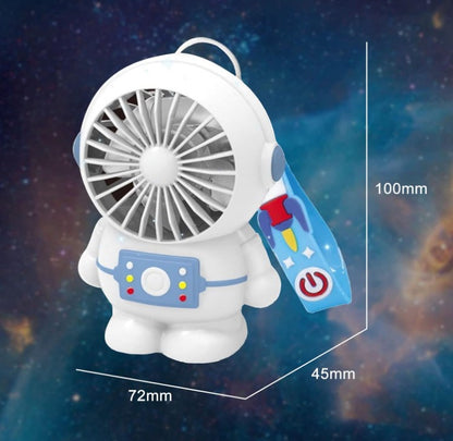 Mini Ventilador Portátil Astronauta Recargable