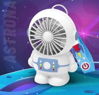 Mini Ventilador Portátil Astronauta Recargable