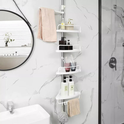 Estante Organizador Esquinero Baño 4 Niveles