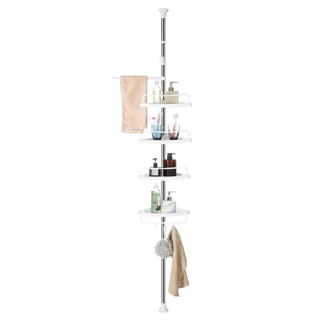 Estante Organizador Esquinero Baño 4 Niveles