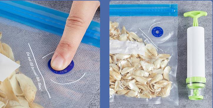 Bolsa de Compresión al vacío Para Alimentos x 10 Unidades