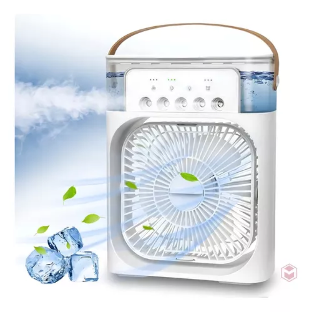 Ventilador Enfriador Humidificador Led