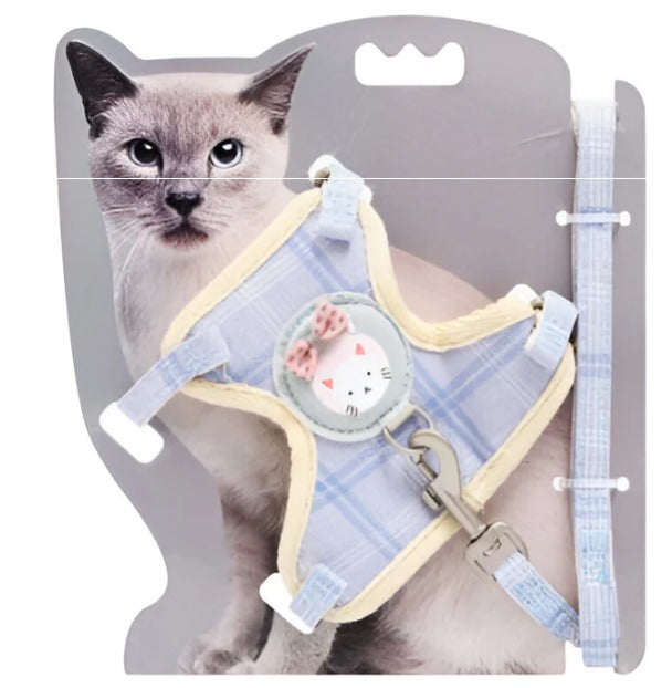 Arnés Para Gatos - Collar Correa Mascotas