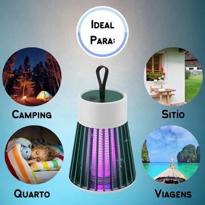 Lámpara LED portátil Mata Mosquito USB