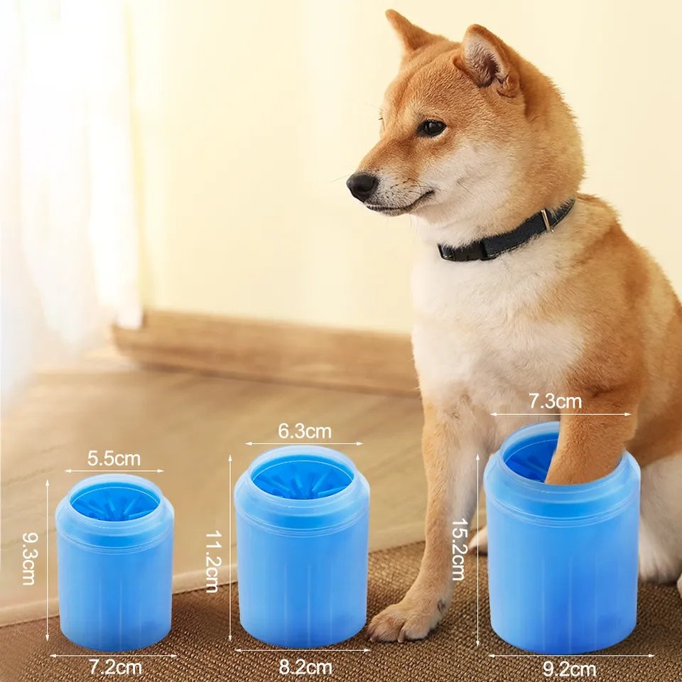 Limpiador Patas Sucias Mascota Talla M Perro Gato