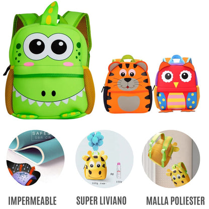 Bolso Para Niños Estilo Animales - Morral - Mochila