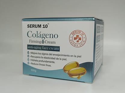 Crema Antiedad Colageno Serum 10