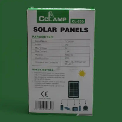 Panel Solar 3W CL-630