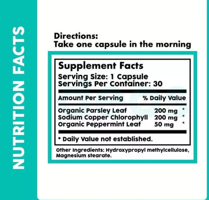 Deos desodorante interno x 30 Cápsulas