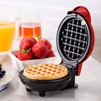 Mini Waflera Eléctrica Doble Plancha