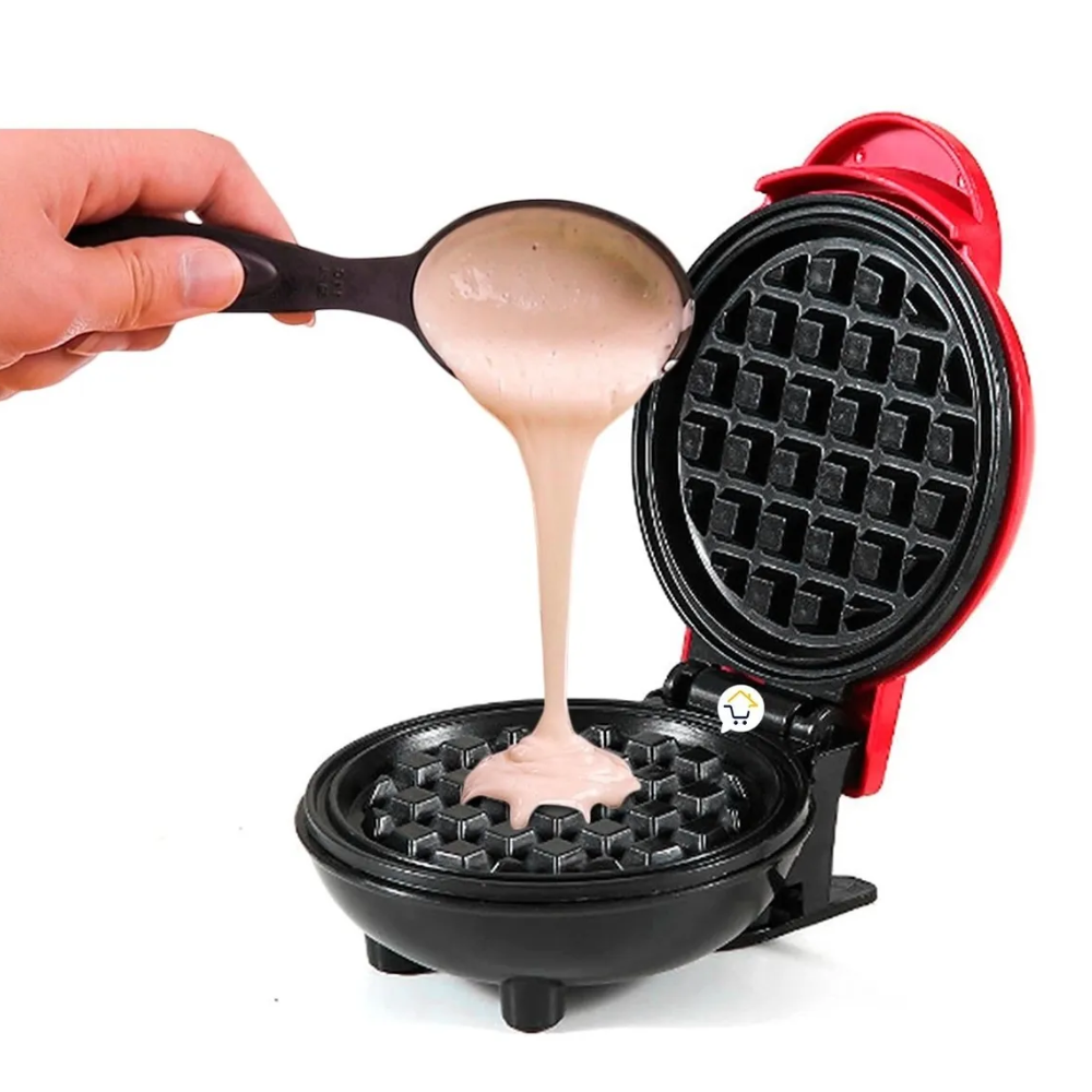 Mini Waflera Eléctrica Doble Plancha