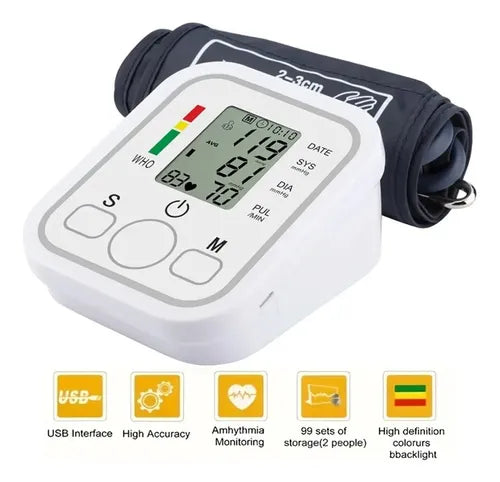 Tensiometro Digital de Brazo con Voz